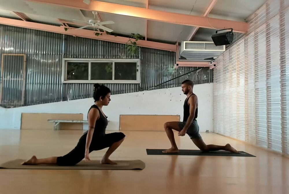 Vinyasa yoga With an Emphasis on The Midline